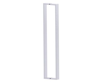 24 po poignée de porte de douche double face HAMBURG 4407824 chrome poli