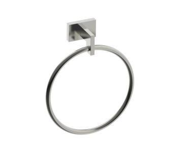 anneau porte-serviette VIENNA 480460 nickel brossé