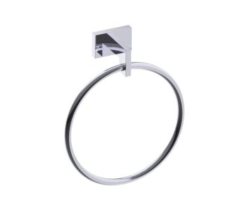 anneau porte-serviette VIENNA 480460 chrome poli