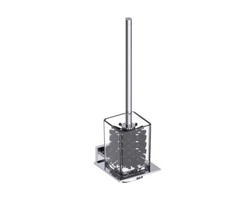 ensemble brosse de toilette VIENNA 480610 chrome poli