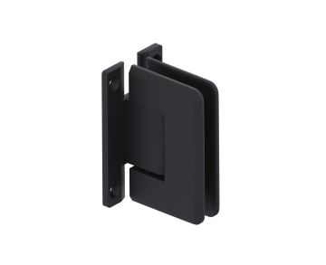 ajustable montage mural 'H' Back Plate Hinge ASHFORD 54034-ADJ noir mat