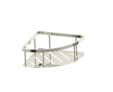 Deep Corner panier grillagé Bath & panier de douches 828006F nickel poli