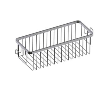 simple panier grillagé with Hooks Bath & panier de douches 828010 nickel brossé