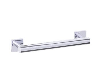 barre d'appui ronde with Square Rosettes série 9400 12 po 8289412 chrome poli