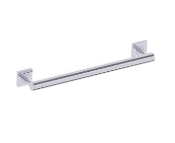 barre d'appui ronde with Square Rosettes série 9400 18 po 8289418 chrome poli
