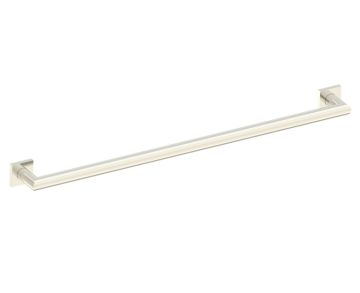 barre d'appui chanfreinée avec rosaces carrées série 9600 36 po 8289636 nickel brossé
