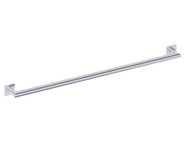 barre d'appui chanfreinée avec rosaces carrées série 9600 42 po 8289642 chrome poli