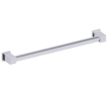 barre d'appui ronde with Square Ends 9800 Series 24 8289824 chrome poli