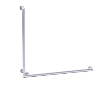 Angle barre d'appui CIRCO KNURLED 8289901 chrome poli