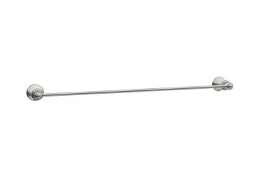Porte serviette de salle de bain Rustik Nickel pur PVS