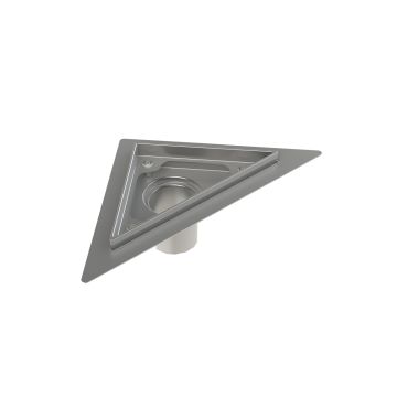 Caniveau inox triangle 6 po x Drain triangulaire 6 po inox