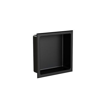 Niche 12 po x 12 po en inox noir mat inox noir mat