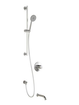 Pb2 Ensemble de douche Cité 60 po Chrome