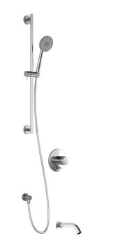 Pb2 Ensemble de douche (valves non-incluses) Cité 60 po Chrome