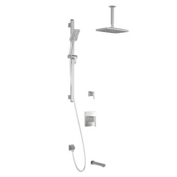 TD3-PREMIA Ensemble de douche Grafik 60 po Chrome