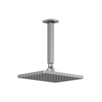 Tête de pluie rectangulaire SquareOne Nickel pur PVS