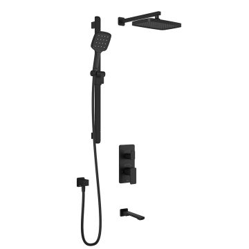 Plus Kareo 1/2 po Noir mat