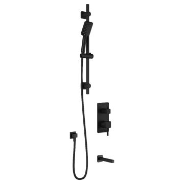 Système de douche à pression équilibrée Sobrio PB2 1/2 po Noir mat