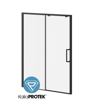 60 po x 79 po porte de douche coulissante avec film KP Ikonik (Ouverture à droite)