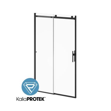 Porte de douche coulissante 48 po x 77 po Koncept Evo Noir mat