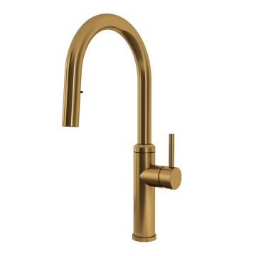Diver Robinet de cuisine monocommande Enora Or brossé