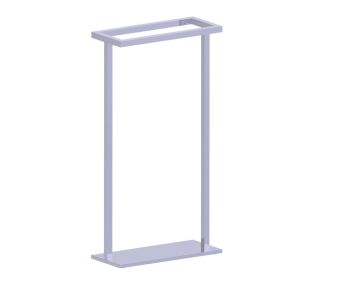 autoportant Towel Rail LONDON KFS-DTR-248 chrome poli