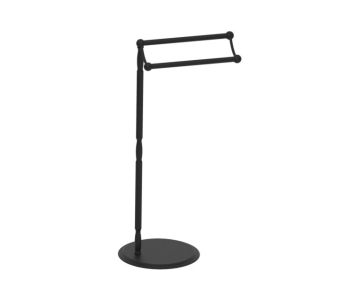 double Towel Rail autoportant KFS-FL-SP-DTR noir mat