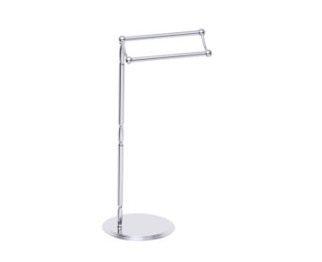 double Towel Rail autoportant KFS-FL-SP-DTR chrome poli