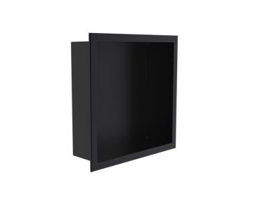 niche de douche en saillie 12 po x 12 po Niches de douche KSN-BE1212 noir mat