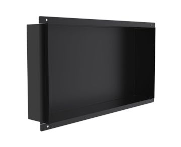 12 po x 24 po niche de douche prête à carreler Niches de douche KSN-TR1224 noir mat