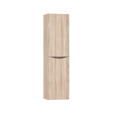 Armoire murale Fiori 16x59" Chêne blanc