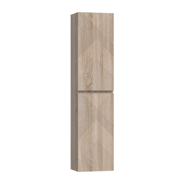 Armoire Omaha 16x67" Chêne blanc