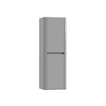 Armoire murale Luna 18x53" Gris laqué