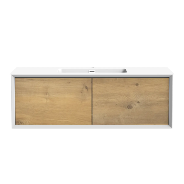 Meuble-lavabo Roma 48" Blanc mat