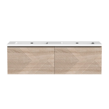 Meuble-lavabo Omaha 60" Chêne blanc