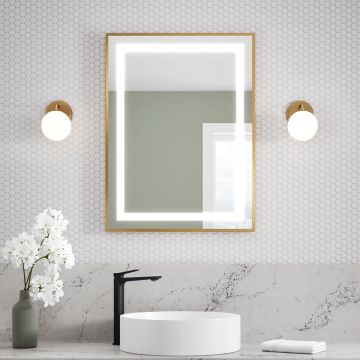 Miroir à éclairage Del pour salle de bains Effect 24 po