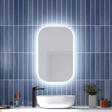 Miroir à éclairage DEL pour salle de bain Eclipse 20 po