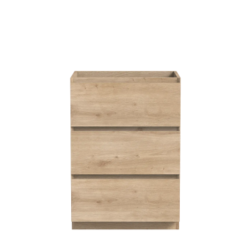 Meuble vanité Berlin 24" Chêne contemporain