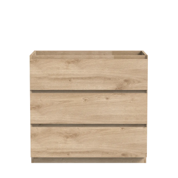 Meuble vanité Berlin 36" Chêne contemporain