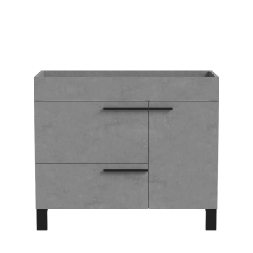 Meuble vanité Lima 40" Gris cendre