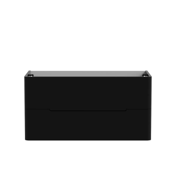 Meuble vanité Lake 40" Noir laqué