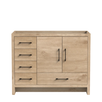 Meuble vanité Baja 42" Chêne contemporain