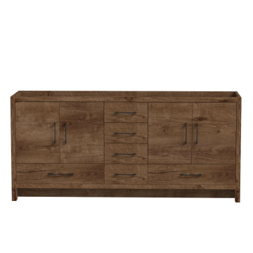 Meuble vanité double Baja 71" Rosewood