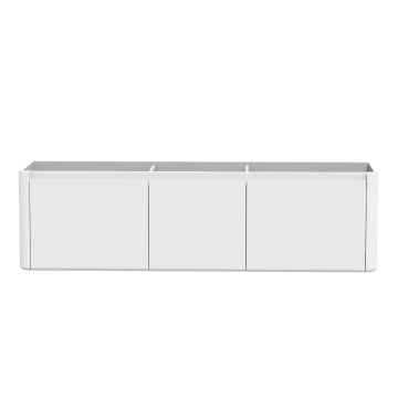 Meuble vanité Luna 71" Blanc laqué