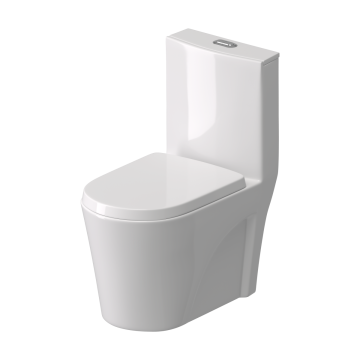 Toilette monopièce O JAZZ blanche
