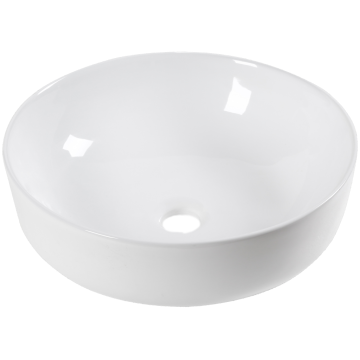 Vasque O B33 blanc en porcelaine vitrifiée