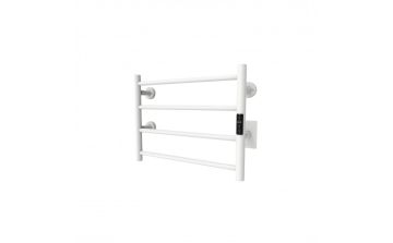 Chauffe-serviettes Malte IV en acier inoxydable blanc mat