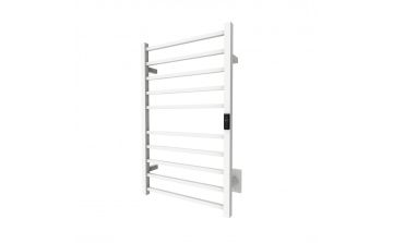 Chauffe-serviettes Rock IV en acier inoxydable blanc mat
