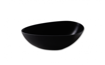 Baignoire autoportante Riva l 63 po noir mat