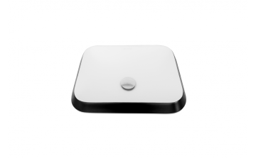 Lavabo semi-encastré Harmony 18 po noir mat